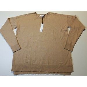 Prologue Regular-Fit Women's Size Small Tan Sweater